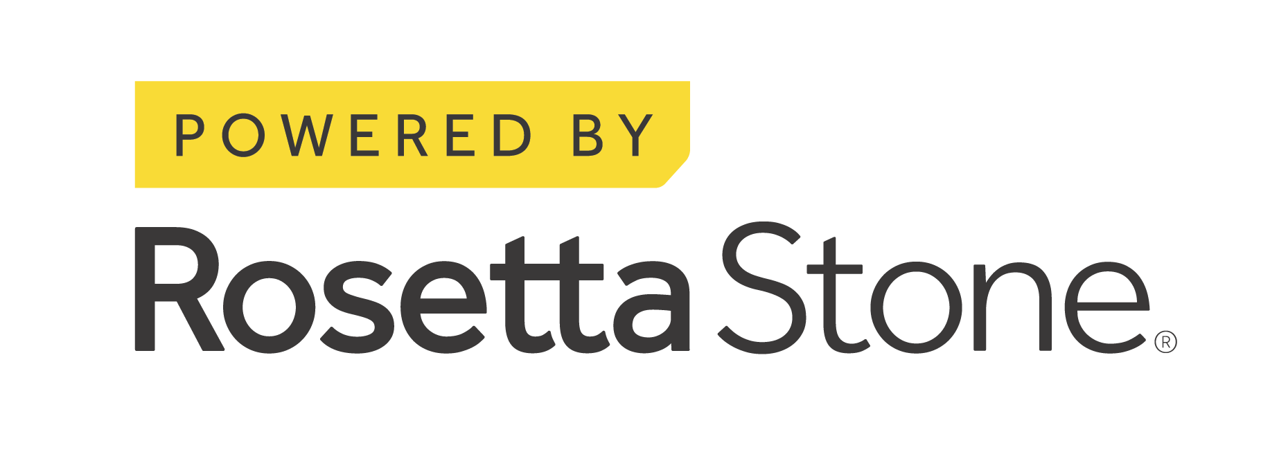 Powered by Rosetta Stone 标识